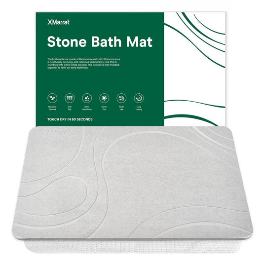 Stone Bath Mat - Stream