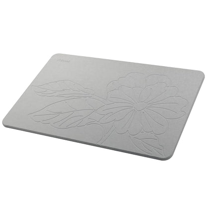 Stone Drying Mat - Hibiscus