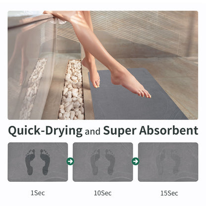 Stone Bath Mat - Stream