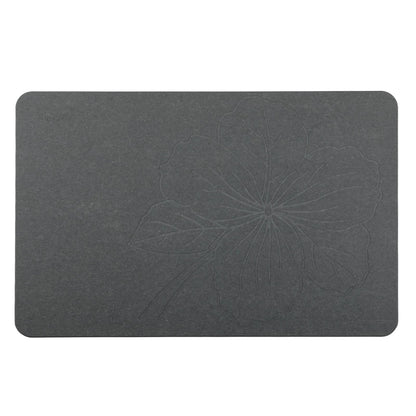 Diatomite Bath Mat - kapok