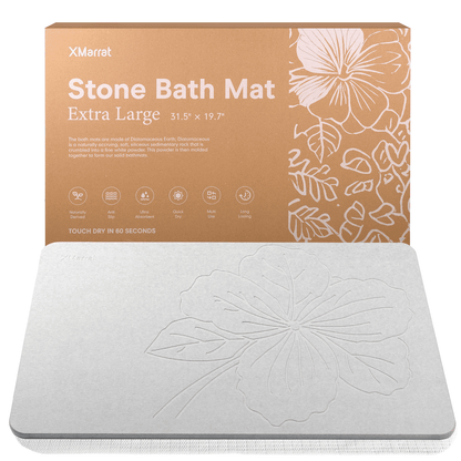 Diatomite Bath Mat - kapok