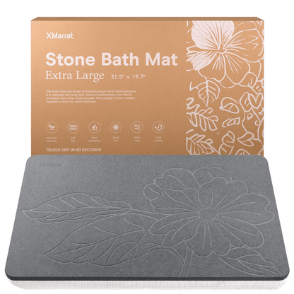 Stone Drying Mat - Hibiscus