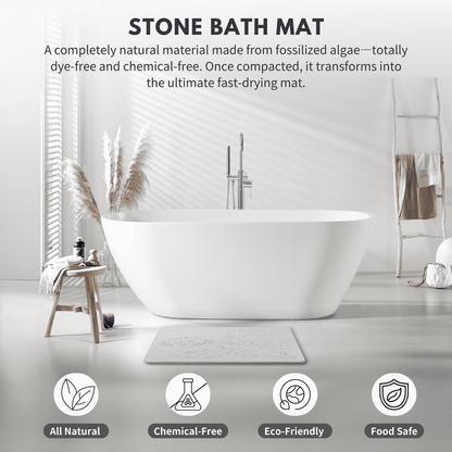 Stone Drying Mat - Hibiscus