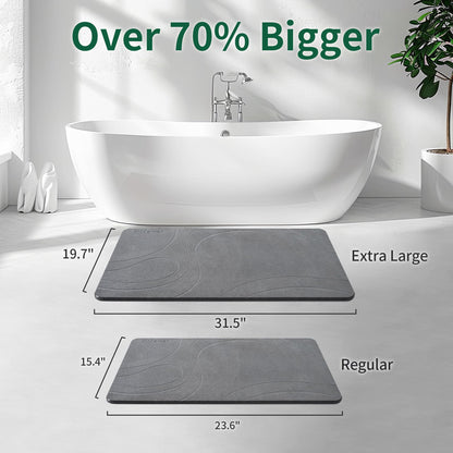 Stone Bath Mat - Stream