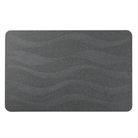 Diatomaceous Earth Bath Mat - Wave