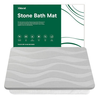 Stone bath mat with XMarrat packaging