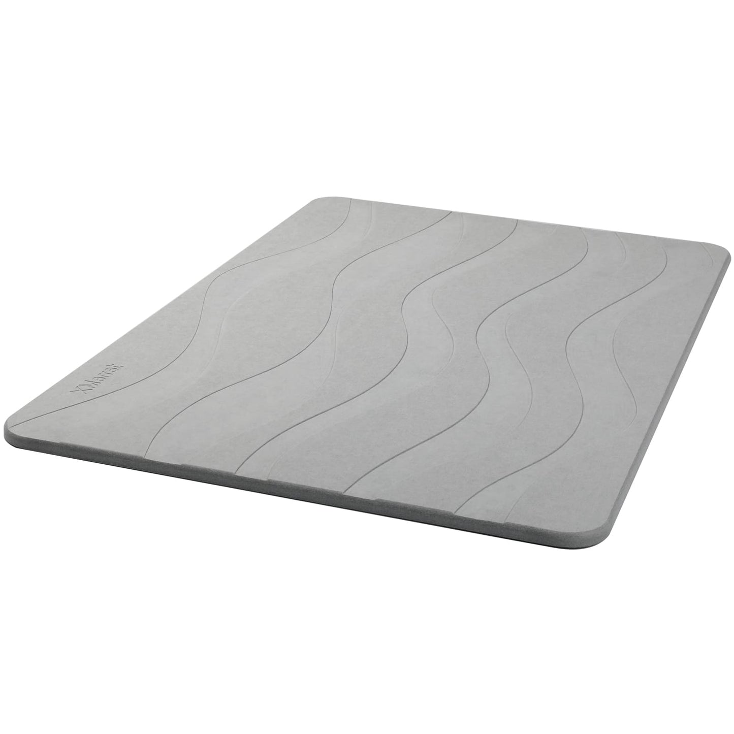 XMarrat gray stone bath mat