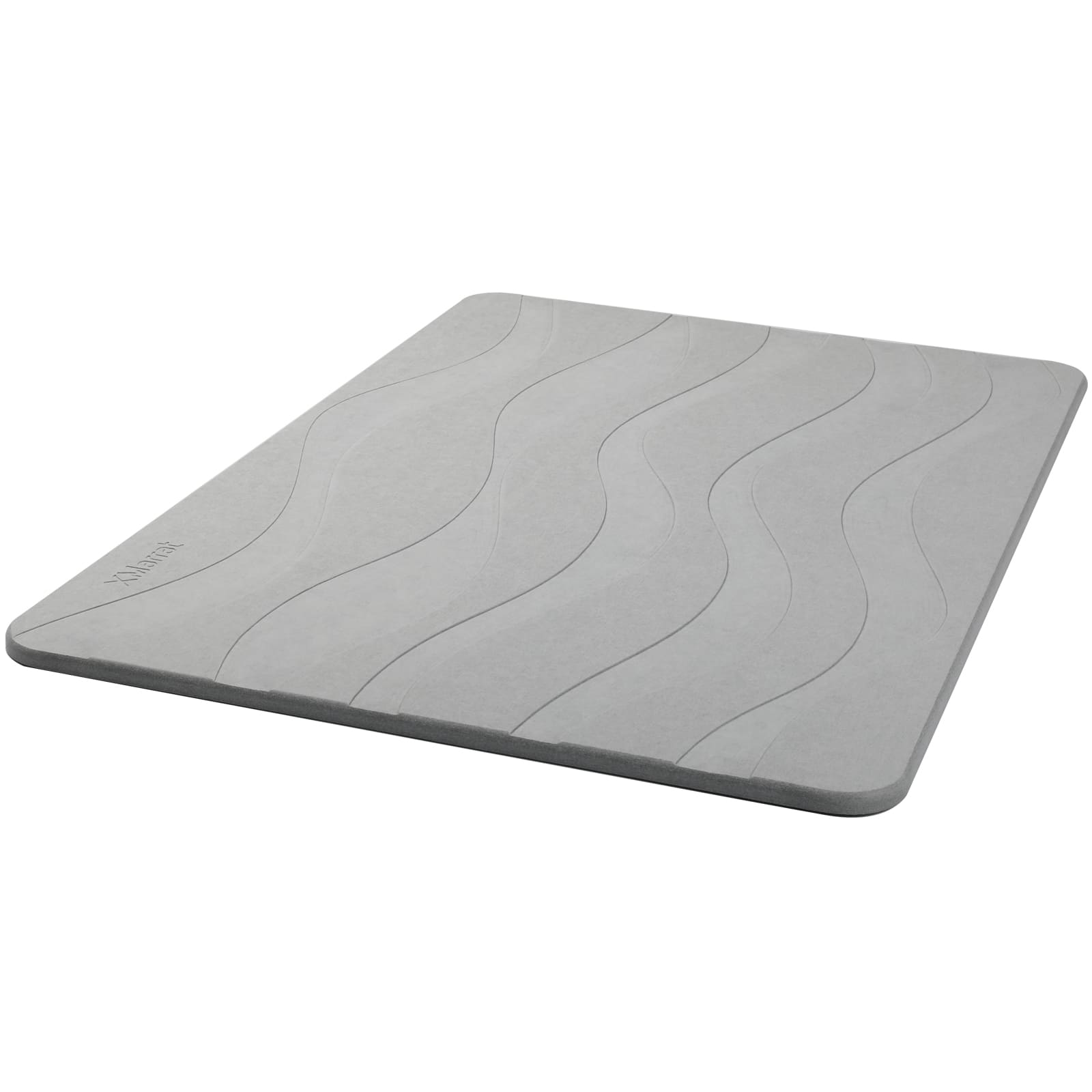 XMarrat gray stone bath mat