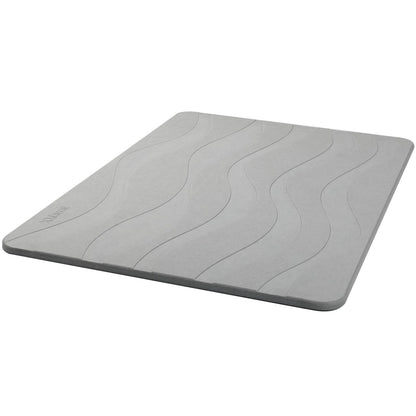 XMarrat gray stone bath mat
